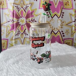 16oz UV DTF Libbey Glass